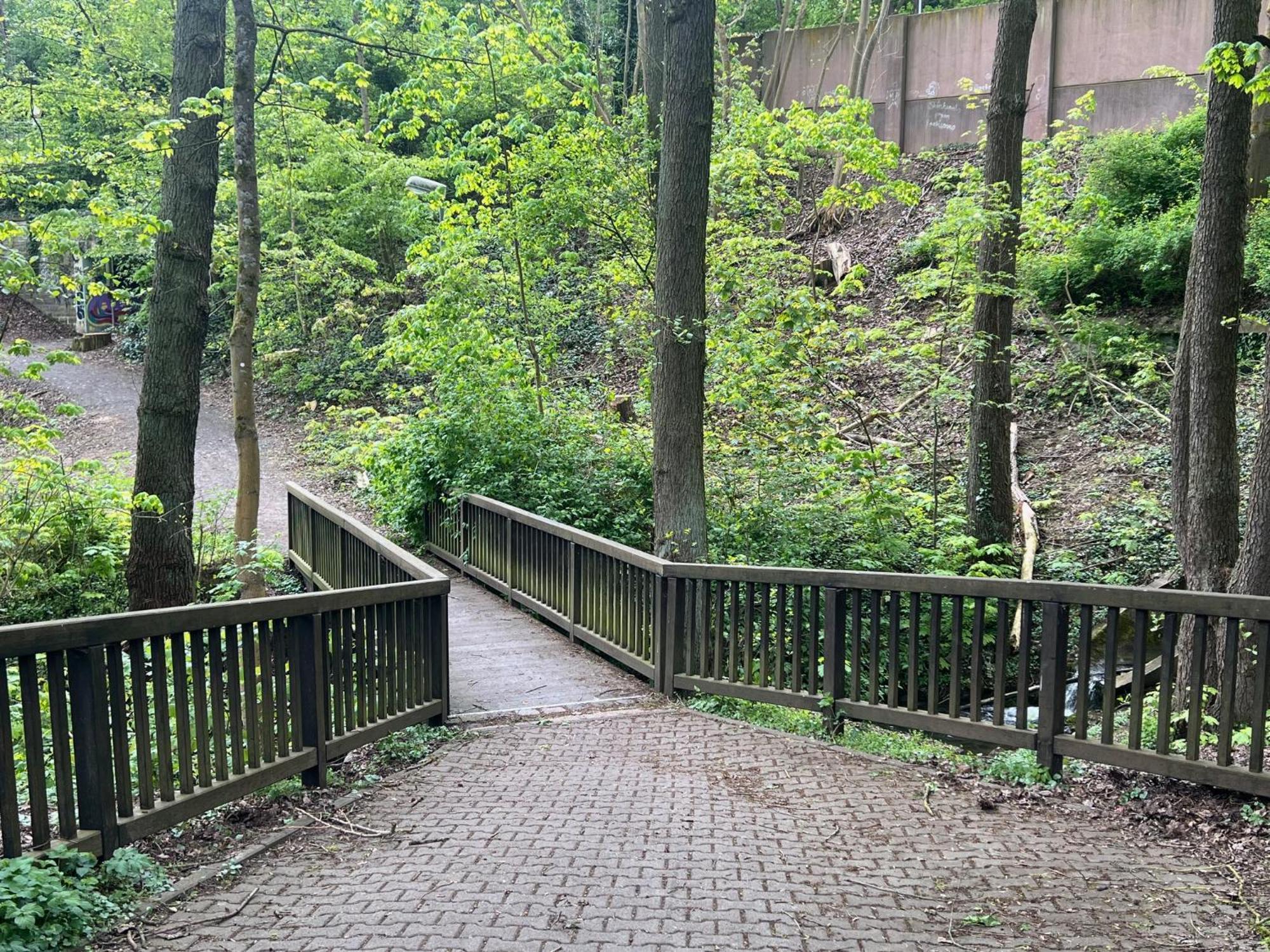 Ferienwohnung Am Limburger Park Limburg an der Lahn Buitenkant foto